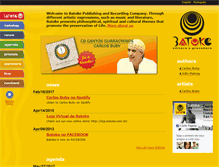 Tablet Screenshot of batoke.com.br